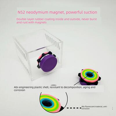 zonebox 亚克力 鱼缸喂食圈 防油膜 磁力喂食圈 磁吸投食器