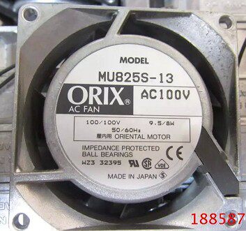 MU825S-43/13/23/53 MU825S-43N/13N/23N/53N 8CM 200V风扇 ORIX