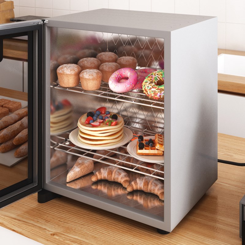 商用保温柜电加热恒温箱板栗汉堡炸鸡蛋挞面包熟食摆摊食品展示柜