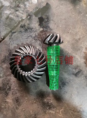 久保田拖拉机配件M704KQ 854954四驱推进轴组件锥齿轮轴 前驱动齿