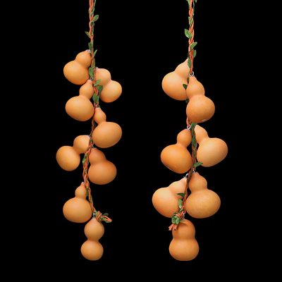 天然葫芦串文玩挂件摆件精品门口阳台客厅卧室墙壁装饰真手捻胡卢