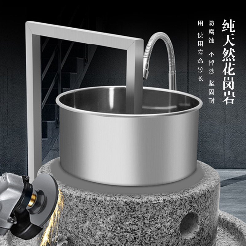 溪邸电动石磨豆浆机商用肠粉机小石磨面粉米浆机磨豆腐全自动家用