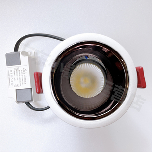 小器鬼LED深杯洗墙灯射灯防炫目无频闪LED筒灯射灯窄边框商业家用