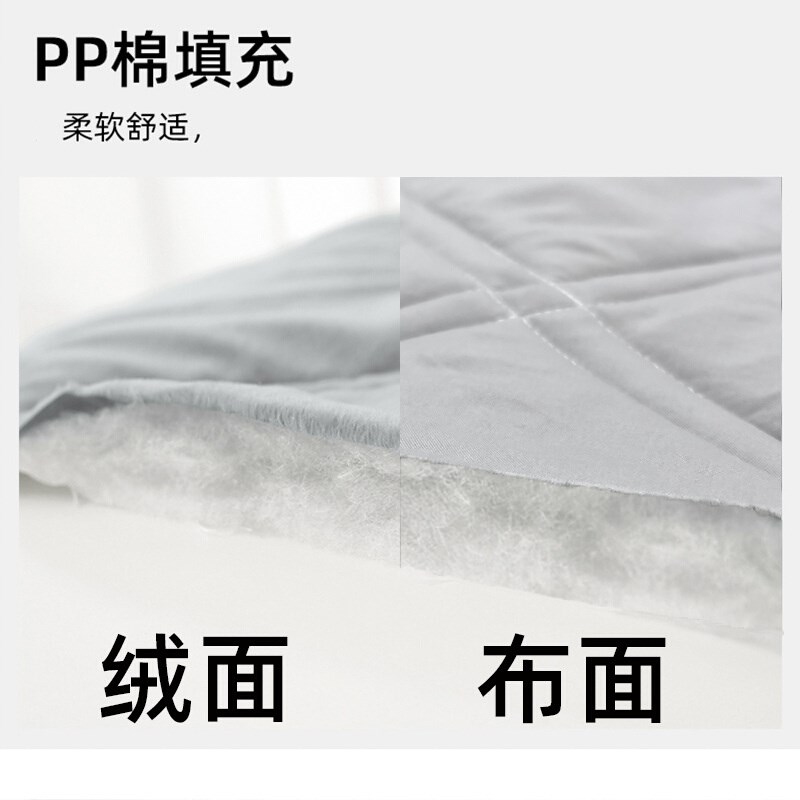 床靠墙挡板萬能加厚绒面床头罩软包床头套罩床R头靠背套罩通用简图片