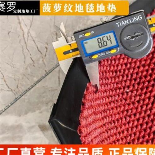 公司大门口进门地垫入户门酒店商场F迎宾地毯定制商用防滑脚垫门