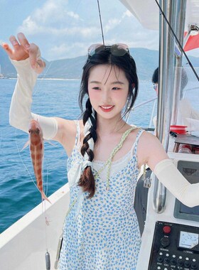 美式复古小清新小野花蓝色碎花吊带中长裙夏季新款印花显瘦连衣裙