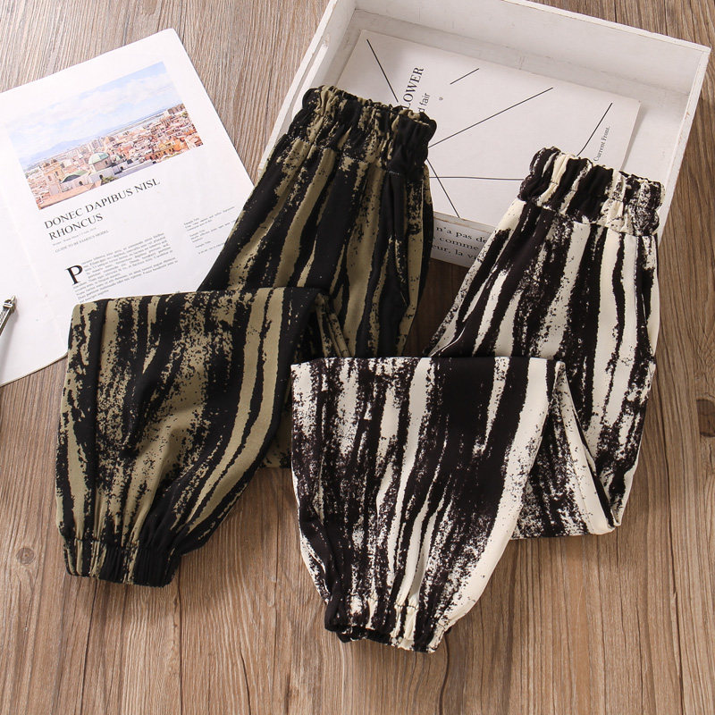 女童夏季裤子网红炸街2023新款潮酷哈伦裤休闲儿童薄款冰丝防蚊裤,童装/婴儿装/亲子装,裤子,淘宝优惠券,粉丝福利购,淘宝优惠卷