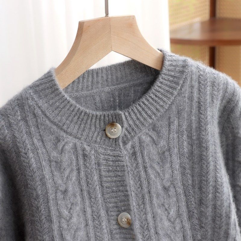 秋冬季新款儿童圆领羊绒开衫加厚扭花扣男童毛衣女童纯色套头打底,童装/婴儿装/亲子装,毛衣/针织衫,淘宝优惠券,粉丝福利购,淘宝优惠卷