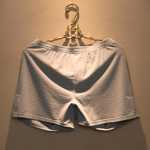 阿罗裤 纯棉四角夏季 平角裤 男士 衩子 头男生男款 内裤 宽松裤 短裤 薄款