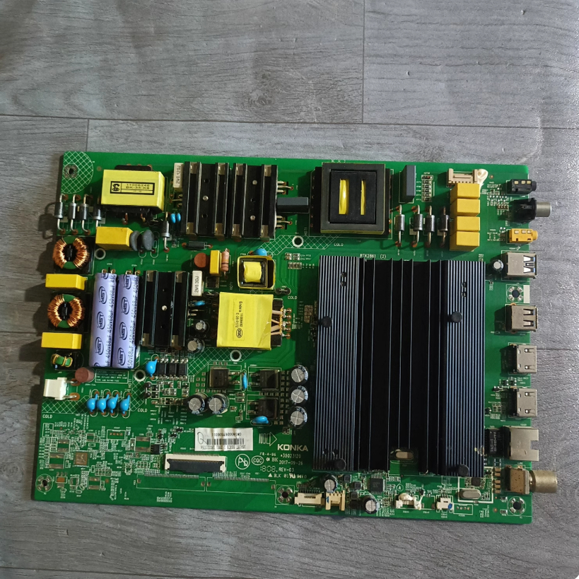 测好  原装康佳LED55UC5主板35023120屏72001891YT 1891YT