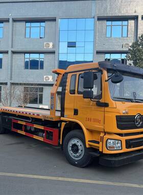 shacman陕汽德龙10吨清障车出口清障车8吨平板厂家直