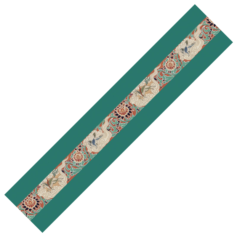 敦煌合集新中式防水禅意桌旗茶席茶桌中式茶几餐桌茶台垫布桌布