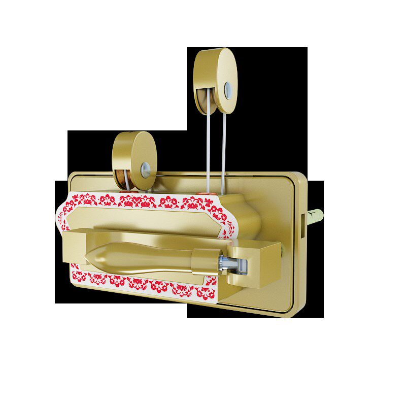 手摇器通用免打升降器晾衣架多距手摇杆升降盒手摇