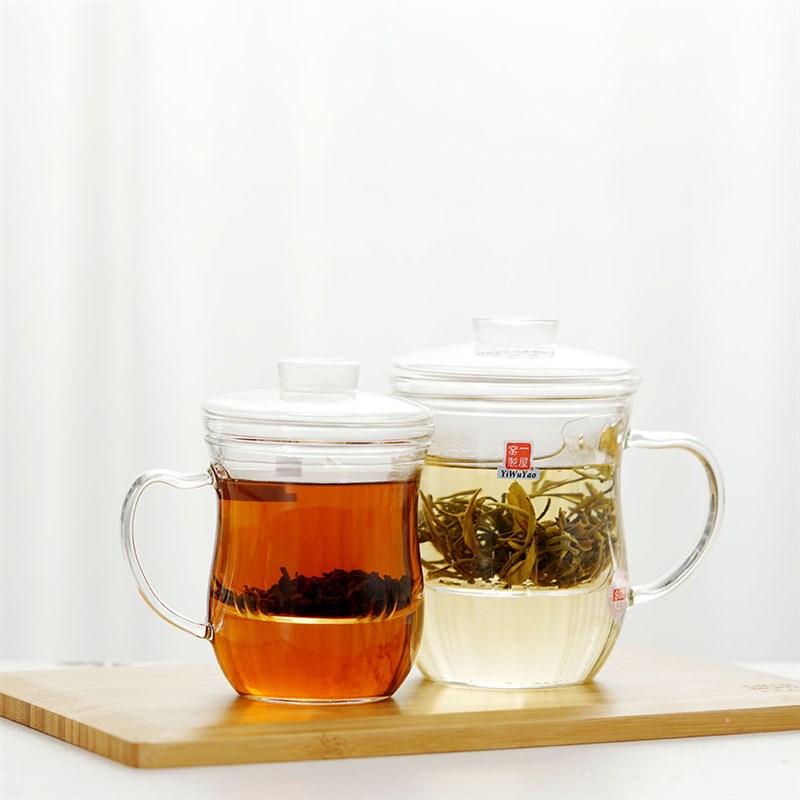一屋窑茶水分离泡茶杯件杯茶杯带过茶杯茶水杯
