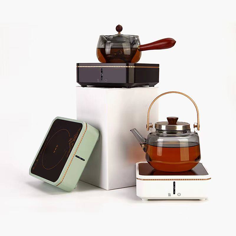福茗堂电陶炉触屏茶炉煮茶器迷你煮茶炉挑壶光波炉静音智能电热