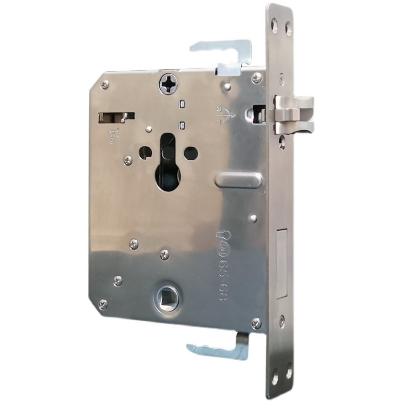 王力指纹锁体两档防盗门  *2替换智能锁专用快活锁体