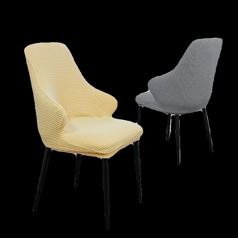 22新款异形椅子罩 家用弹力纯色餐桌椅一体 全包