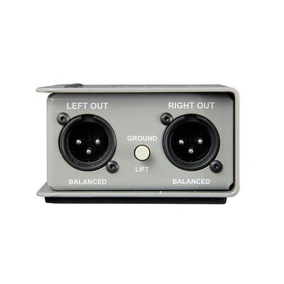 Radial Trim Two 双通道立体声音源无源DI盒单块效果器带电平控制