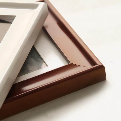 实木拼图相框片片片装裱画框架挂墙定制7diy