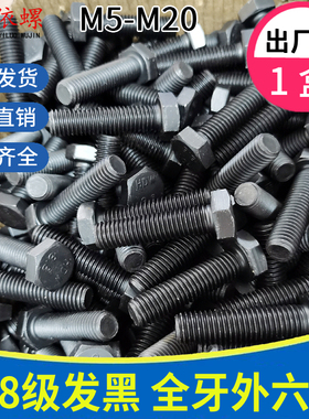 全牙.级外六角螺丝高强度外六角螺栓MMMMMMMM2盒装