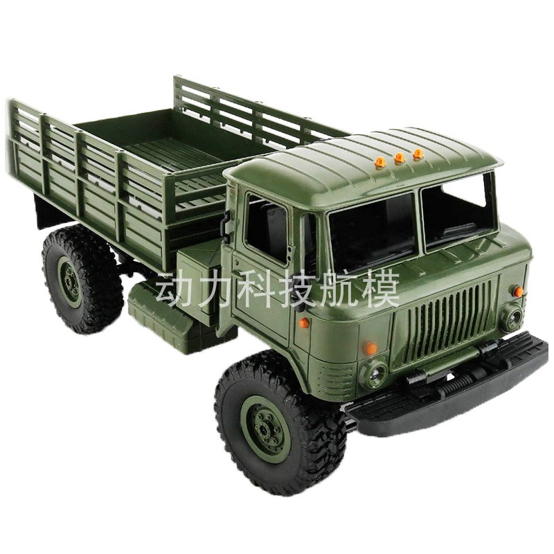 顽皮龙B2嘎斯GZ整车全比例军卡四驱越野仿真攀爬RC改装遥控车