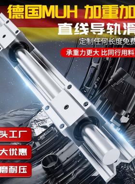 MUH直线口箱式滑块轴承座  2     UU加长