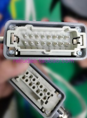 HING连接器公9上壳9公头配塑接头