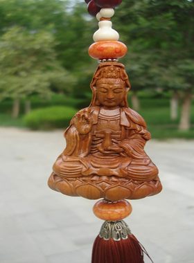 汽车挂件 车内挂饰潮 保平安吊坠反光镜挂件档位挂饰高档葫芦貔貅