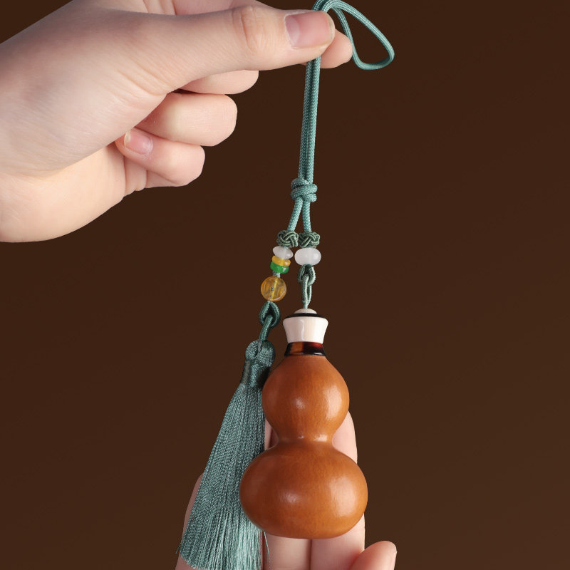 葫芦挂件天然真文玩小号精品手捻盘玩口装朱砂的手把件汽车挂饰,特色手工艺,葫芦,淘宝优惠券,粉丝福利购,淘宝优惠卷
