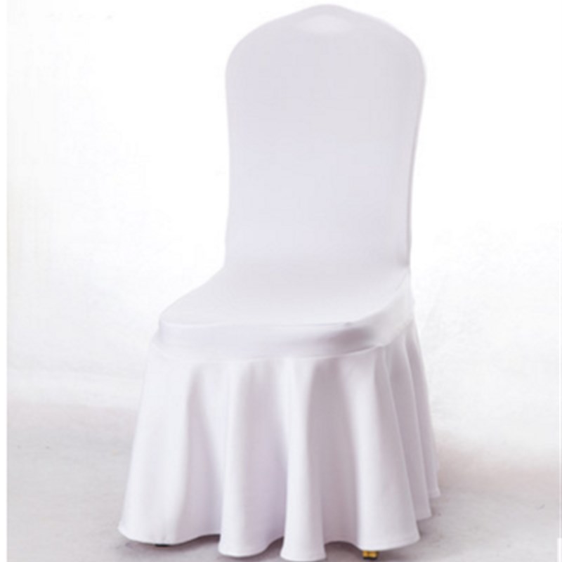 空气层弹力椅加厚裙摆婚庆椅太阳裙酒店会议室喇叭裙款宴会椅