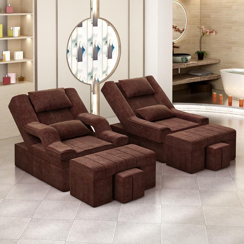 足疗床按摩足浴沙发躺椅电动美甲美睫椅子足疗店按摩洗脚