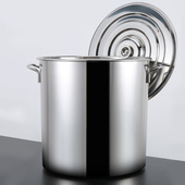 汤桶商用加厚电磁炉大容量高汤锅熬粥锅卤肉桶节能款