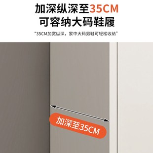 柜家用门口室内玄关柜阳台多层储物柜入户防尘超大容量鞋 实木鞋 架
