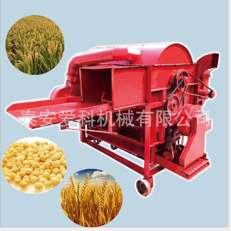 湖北洪湖水稻谷糠分割机二次复脱更干净四清分离电柴两用
