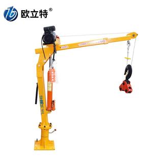 小吊机24v12v小型悬臂吊 车载吊机12v1吨随车吊皮卡车用吊机便携式