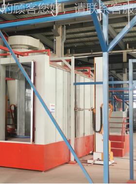 备喷涂生产设 喷自动设备展会方案设 灯杆自塑13656动喷塑备