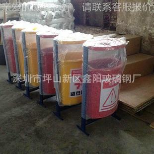 新环卫果型皮垃圾桶DAS215大型垃圾箱 生厂家 玻璃产钢垃圾桶