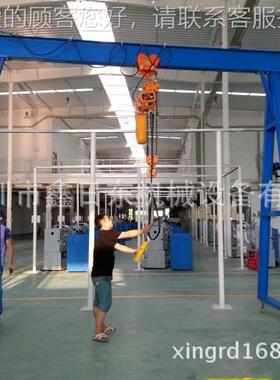 轻注型安全动升降具龙门架 1移-3LJG吨电动葫芦龙门架 模安装塑换