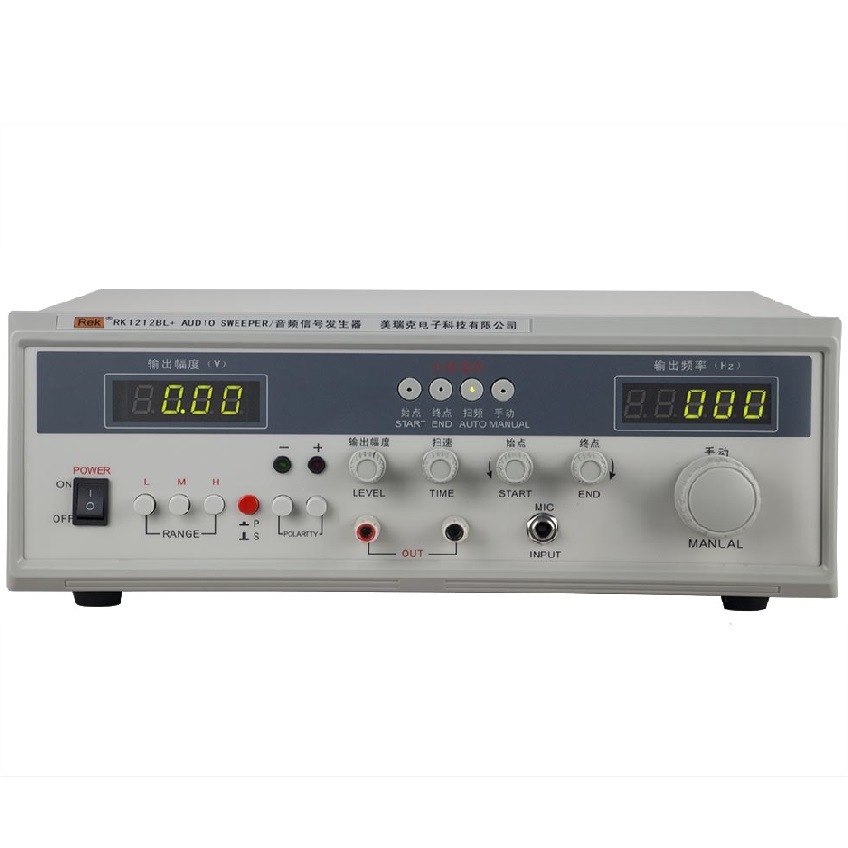 供应美瑞克RK1212BL+音频扫频信号发生器(全数显、带极性测试)
