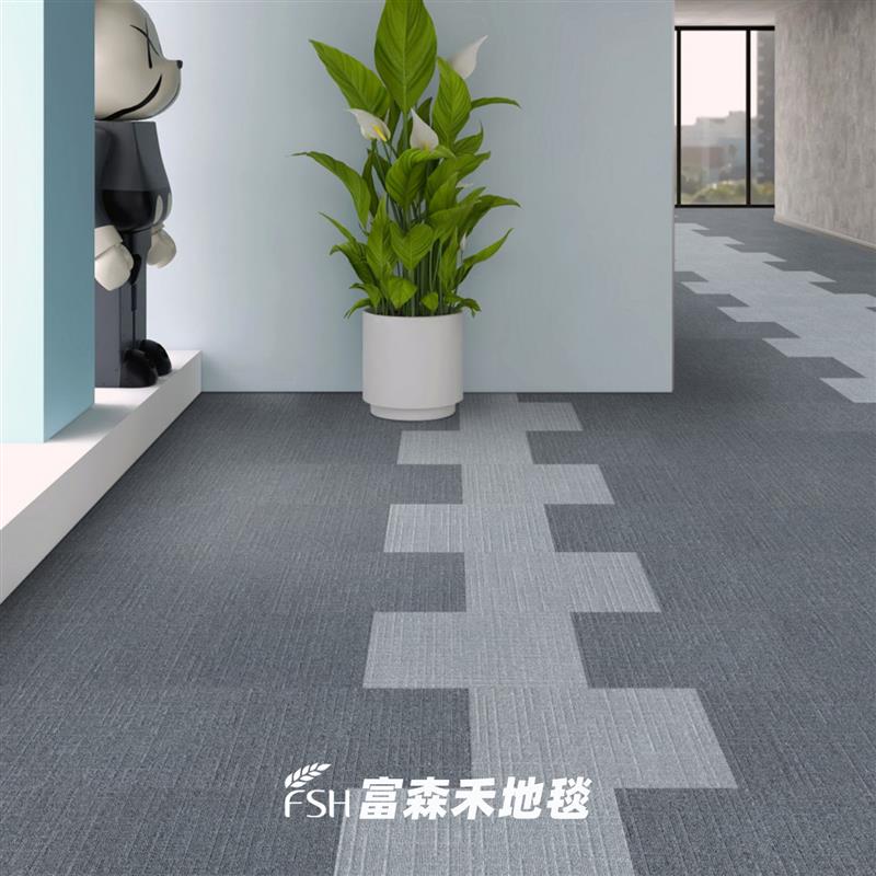 办公室环保高端简约拼接方块地毯写字楼大面积满铺水泥地直铺商用