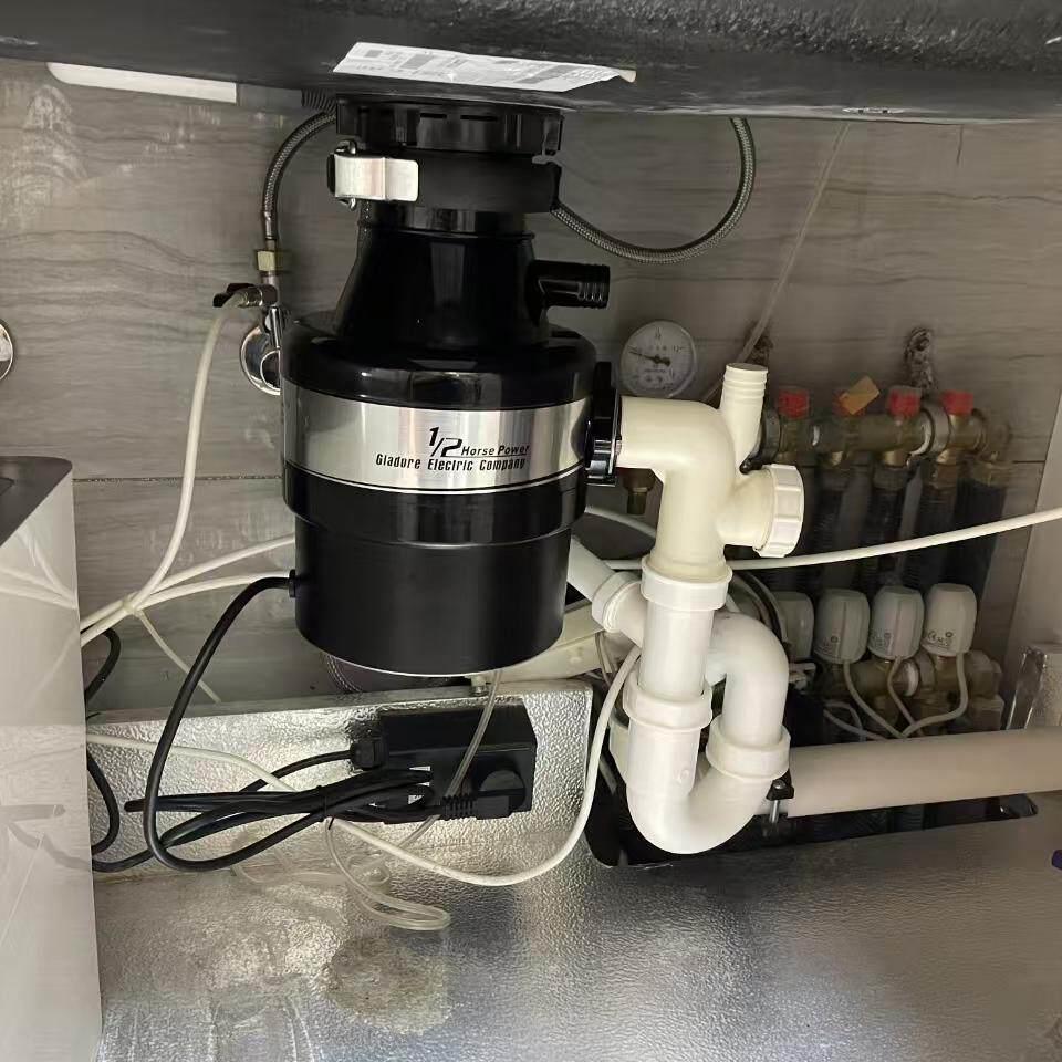 垃圾处理器厨房水槽下食物厨余型粉碎机垃圾处理器厨房家用