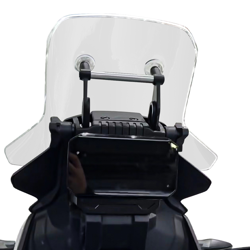 春风MT挡风玻璃专用改装加高前风挡护胸挡雨板