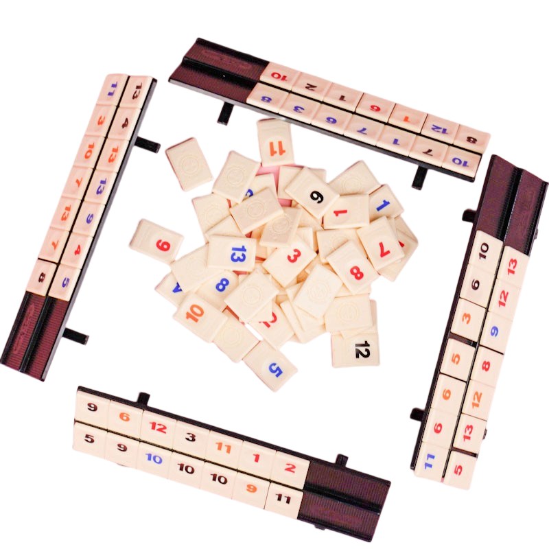 桌游以色列麻将 数字麻将牌 卡牌拉密牌小乖蛋玩具游戏棋聚会休闲