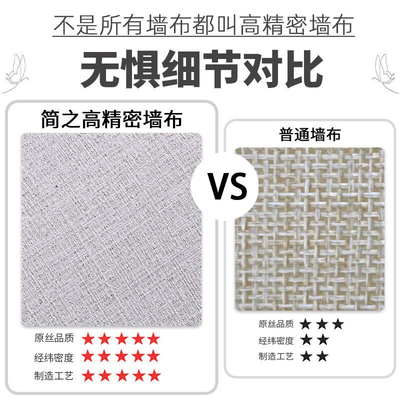 精密加厚自墙布全屋现代墙级电视背景墙床头软包装饰壁布