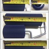 寸肌理漆布格滚筒 寸纹理高山流水 硅藻泥印滚筒滚筒