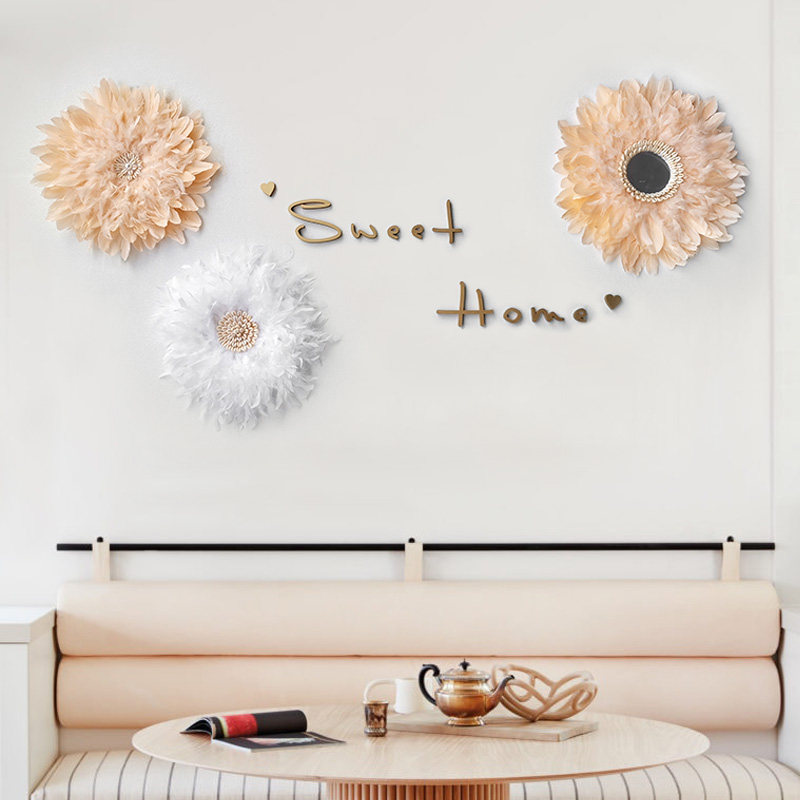 电视背景墙面装饰客厅床头甜蜜之家D立体墙贴纸自粘字母卧室卧