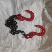 大口钩吊链卡环锁链卸扣吊钩吊环锰钢重链吊索铁链卡环吊组