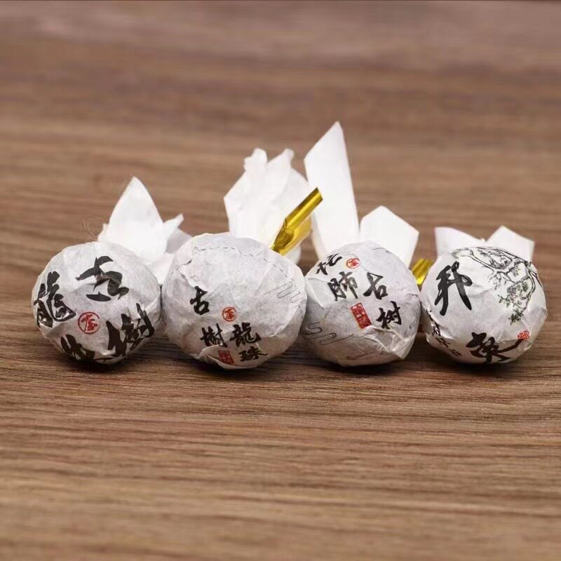 小青柑棉纸冰岛景迈片昔归配扎绳古树沱茶片玲珑茶龙珠包装绵纸