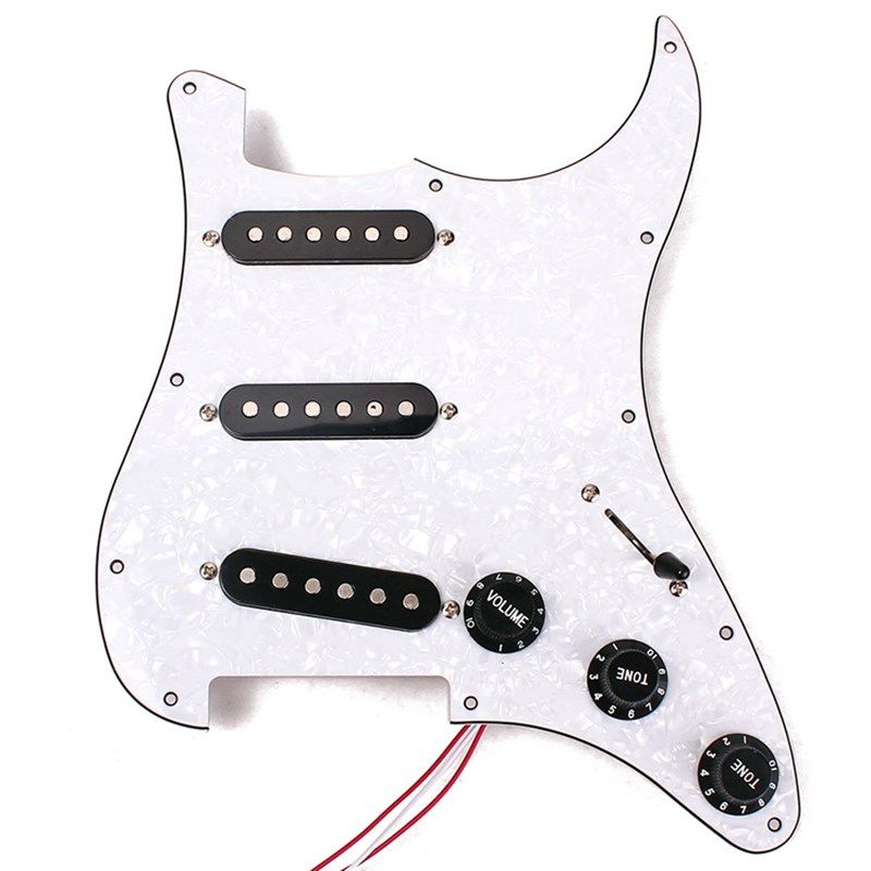 电吉他拾音器电路总成 韩产芬达拾音器线路Q琴型通用