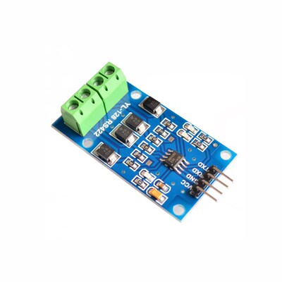 RS422互转TTL双向信号 全双工422转单片机MAX490转TTL模块